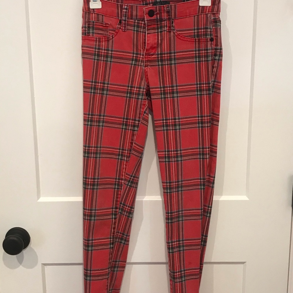 Wild Fable brand red plaid pants